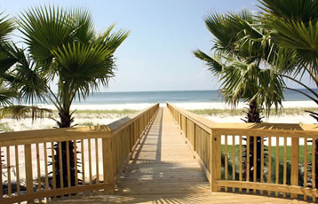 Boardwalk to the beach