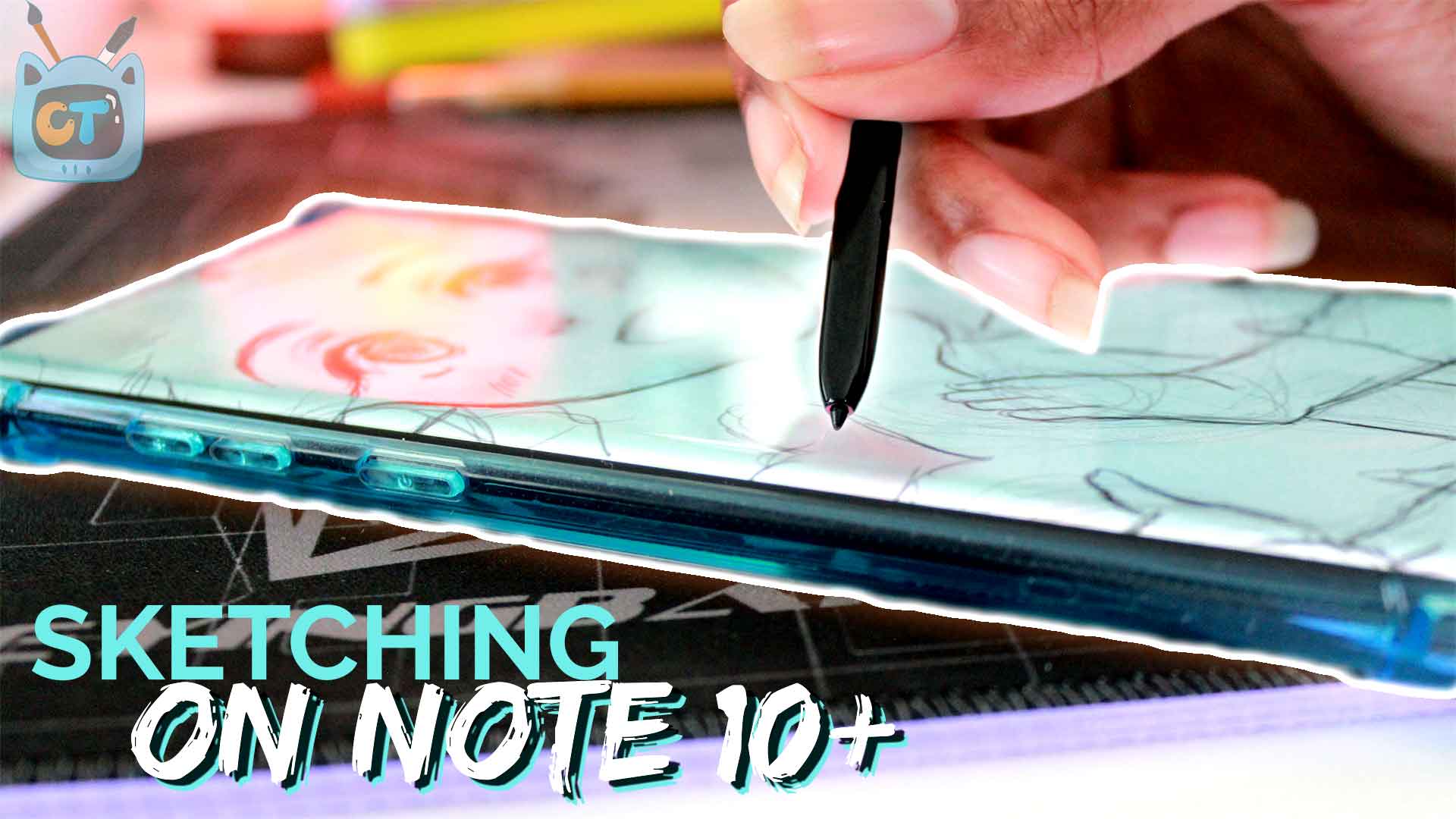 Drawing on the Samsung Galaxy Note 10 plus! Artist Initial Impressions